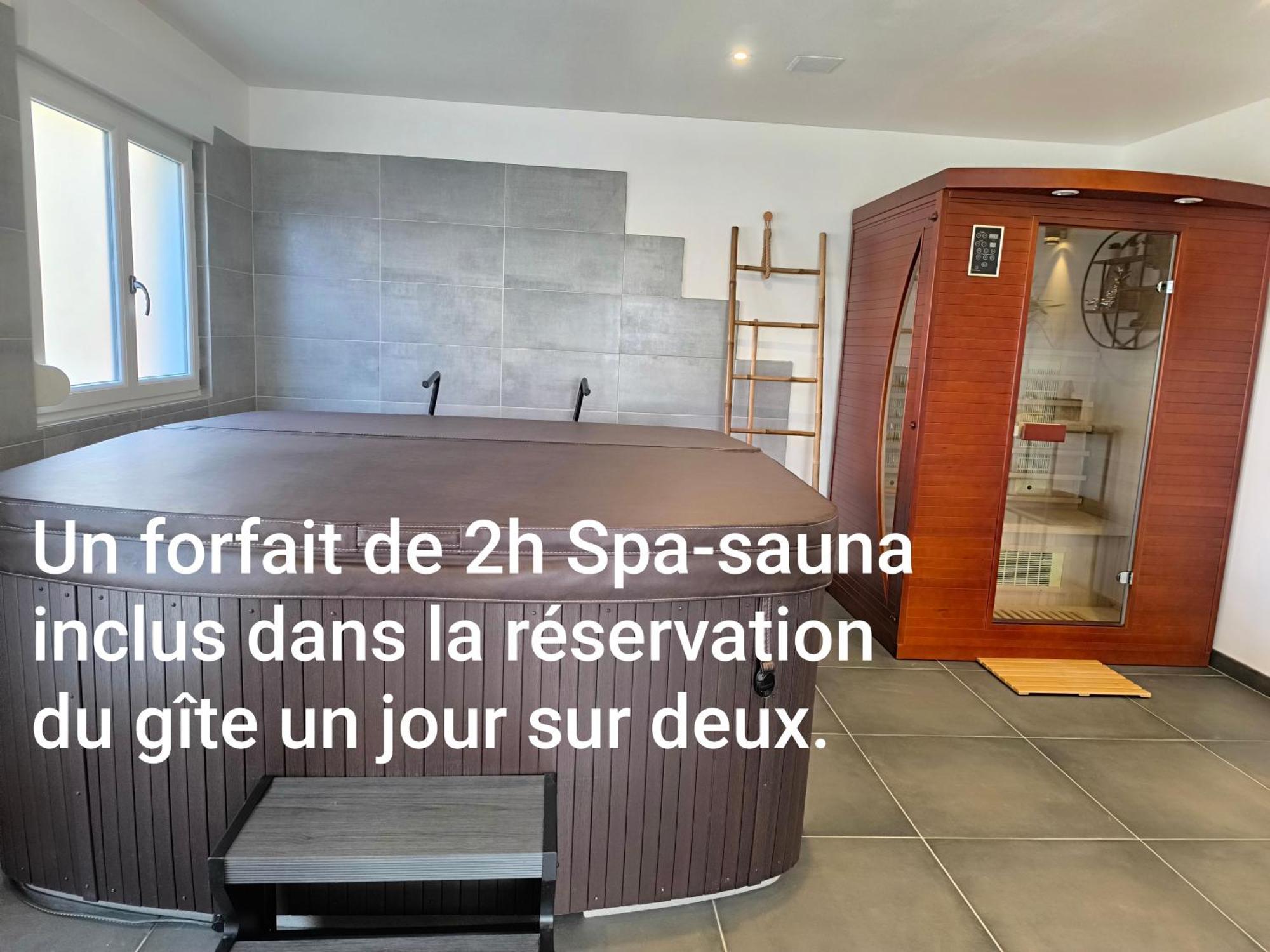 Gite Bonheur Et Charme Spa-Sauna Forfait 2H Inclus Kintzheim Kültér fotó